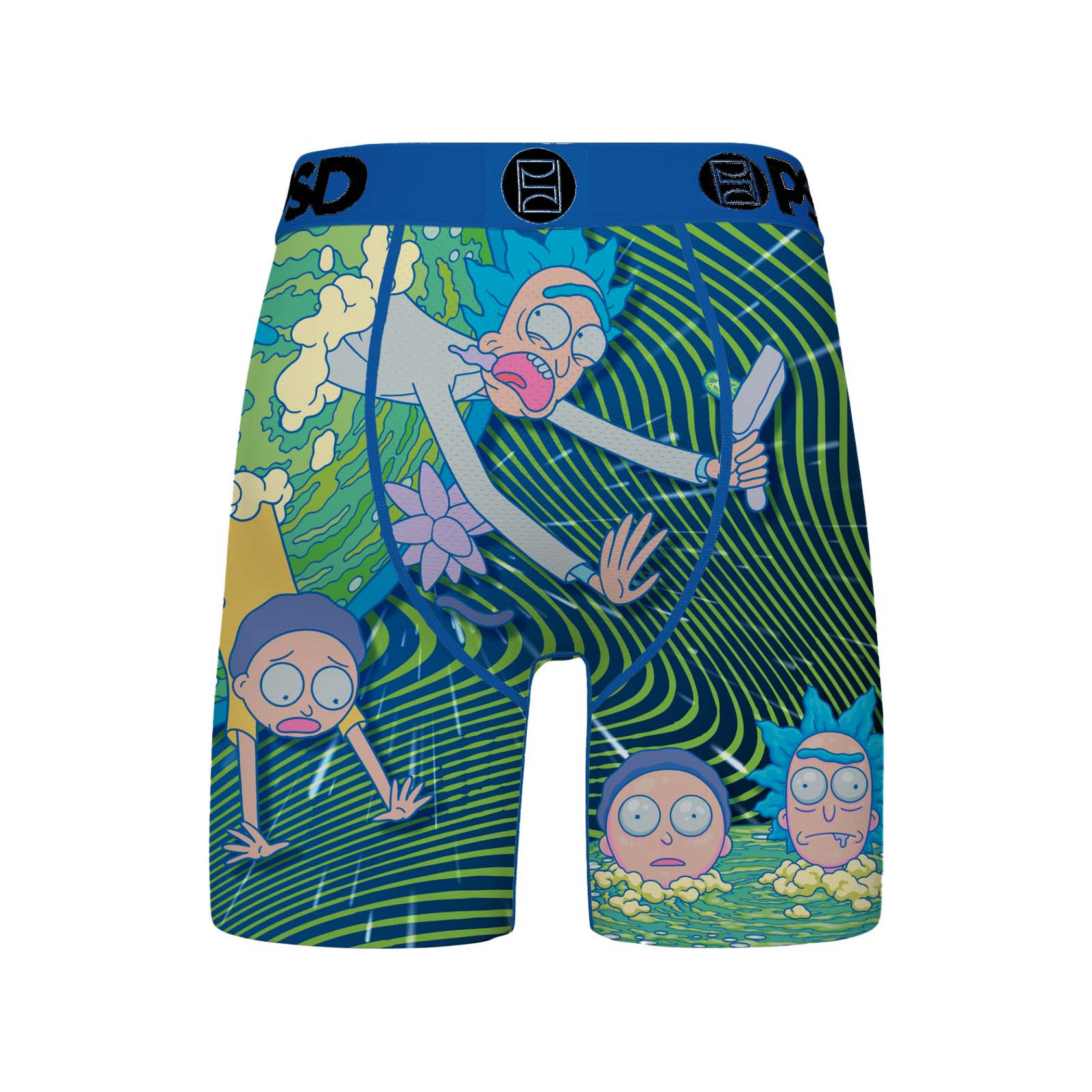 Rick and Morty Portal Haze PSD Boxer Briefs